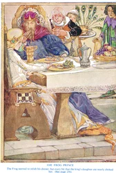 Le prince grenouille, illustration de 